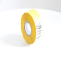 Foil ribbon stamping hot foil with yellow color for expiry date machine
